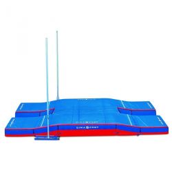 MEETING DOUBLE-FRONT DIMASPORT POLE VAULT LANDING SYSTEM 10.00 X 5.00 X 0.80/0.50M