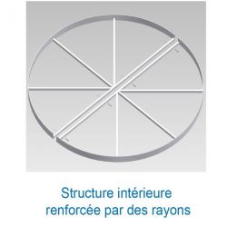 CERCLE PREFORME DISQUE A SCELLER Ø 250 CM