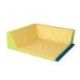 CORNER MAT WITH BACK SUPPORT<br />QUIET DIMAKID RANGE<br />96 X 96 X 30 CM