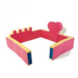 HEART CASTLE PLAY PEN 168 X 168 X 80 CM