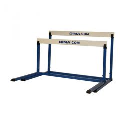 DIMA.COM REVERSIBLE SCHOOL HURDLES - 2 HEIGHTS   SET OF 2