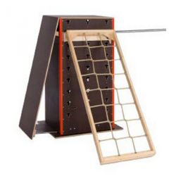 CLIMBING NET FOR WOODEN BOXES / MULTI-FONCTIONAL WALLS VERSATILE TRAINING