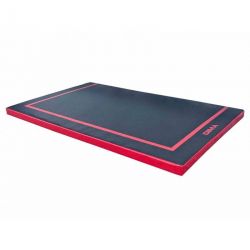 HSPU BLACK FITNESS MAT 122 X 70 X 4 CM WITH MARKING 101.6 X 60.96 CM