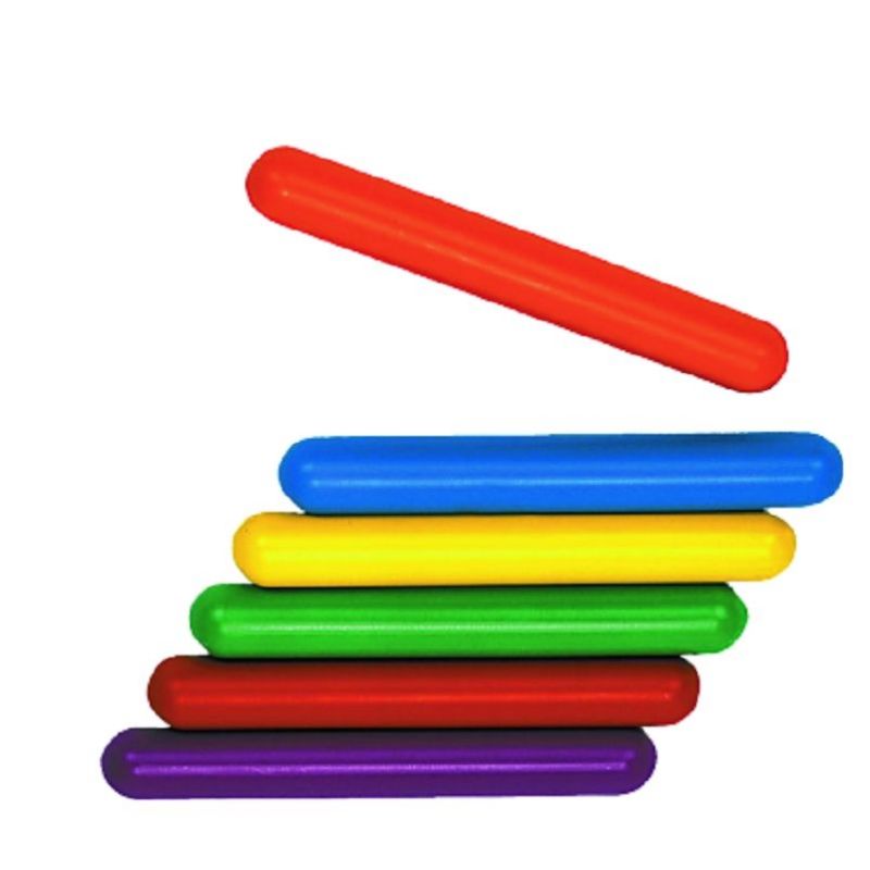 PLASTIC RELAY BATONS<br />SET OF 6