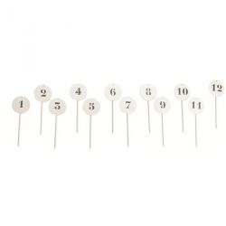 SHORT THROWING DISTANCE FIELD MARKERS SET OF 12