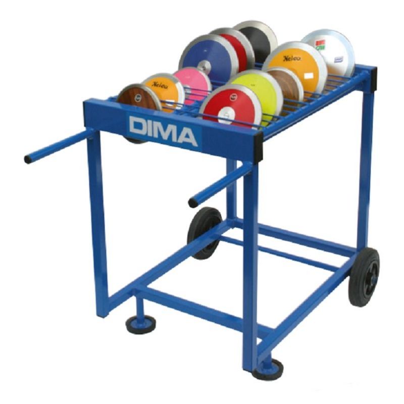 MOBILE DISCUS RACK