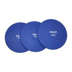 DISQUE A LANCER CAOUTCHOUC SOUPLE LOT DE 3