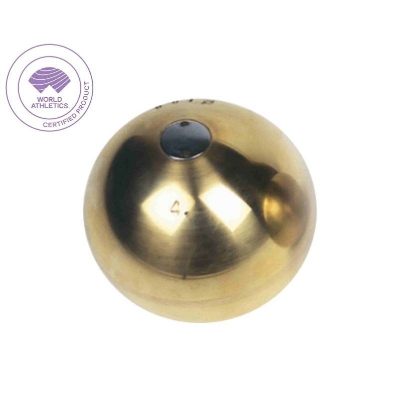 WORLD ATHLETICS CERTIFIED <br />BRASS-PLATED STEEL SHOT