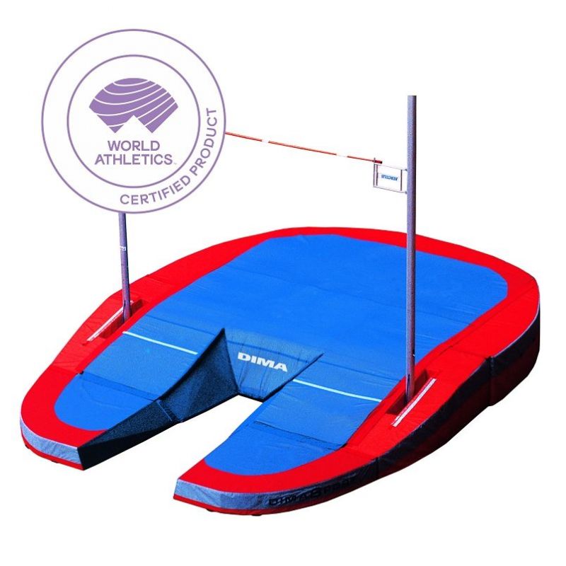 CONCEPT IV DIMASPORT<br />POLE VAULT LANDING SYSTEM<br />9.50 X 6.20 X 0.87/0.37M