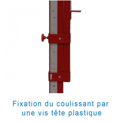 COMPETITION TELESCOPIC STEEL HIGH JUMP STANDARDS (PER PAIR)