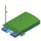 SHED FOR BASIC POLE-VAULT LANDING SYSTEM <br />FOR 5.00 X 4.25 M MATS