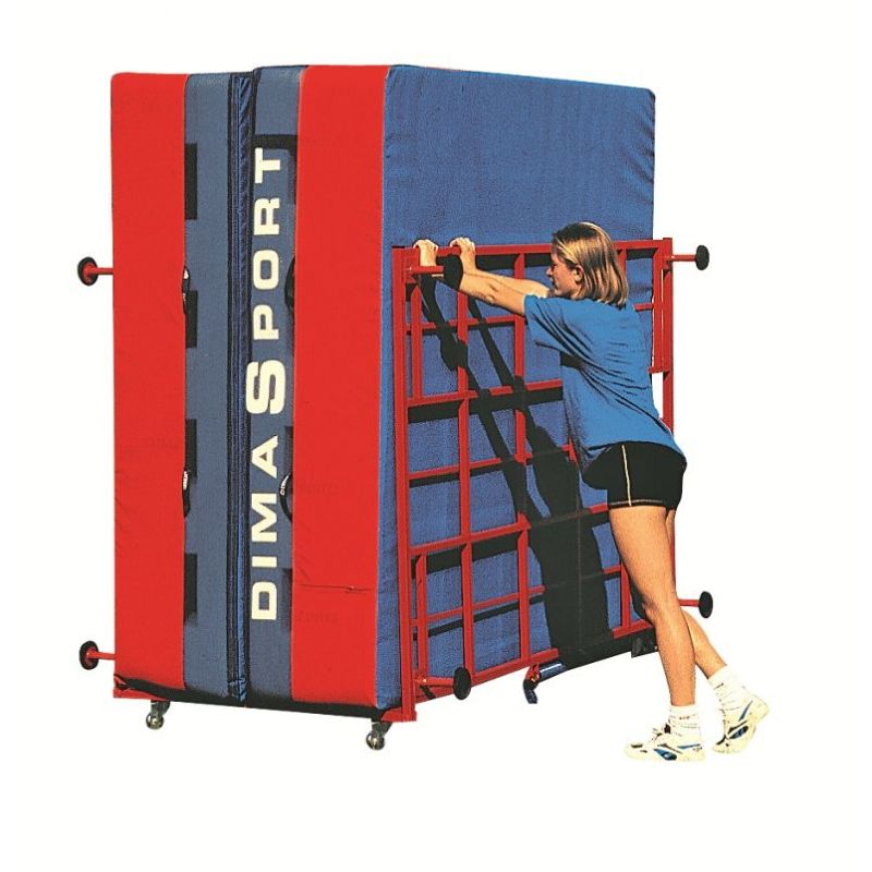 FOLDAWAY WHEELED <br />HIGH JUMP LANDING SYSTEM