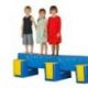 RAISED BALANCE BEAM<br />FOAM FOR CHILDRENS<br />120 x 60 x 55 CM