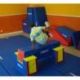 RAISED BALANCE BEAM<br />FOAM FOR CHILDRENS<br />120 x 60 x 55 CM