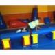 RAISED BALANCE BEAM<br />FOAM FOR CHILDRENS<br />120 x 60 x 55 CM