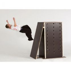 MUR EN PENTE PARKOUR BOXES PARKOUR / MURS MULTI-FONCTIONNELS ENTRAINEMENT POLYVALENT