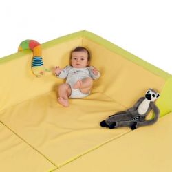 CORNER MAT WITH BACK SUPPORT QUIET DIMAKID RANGE 96 X 96 X 30 CM