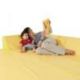 CORNER MAT WITH BACK SUPPORT<br />QUIET DIMAKID RANGE<br />96 X 96 X 30 CM