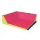 CORNER MAT WITH BACK SUPPORT<br />QUIET DIMAKID RANGE<br />96 X 96 X 30 CM