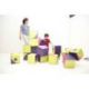 CHILDREN GEANT PUZZLE IN FOAM CUBE<br />CONSTRUCTION GAME