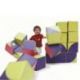 CHILDREN GEANT PUZZLE IN FOAM CUBE<br />CONSTRUCTION GAME