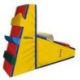 ROCK CLIMBER TOWER<br />FOAM CHILDREN'S OBSTACLE COURSE<br />180 X 60 X 180 CM