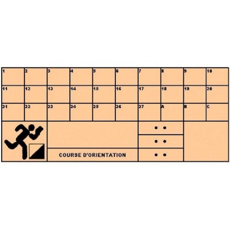 ORIENTEERING CHECK CARDS<br />SET OF 50